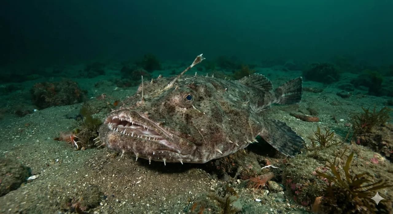 Queue de lotte fraîche, chair blanche et ferme, prête à être cuisinée