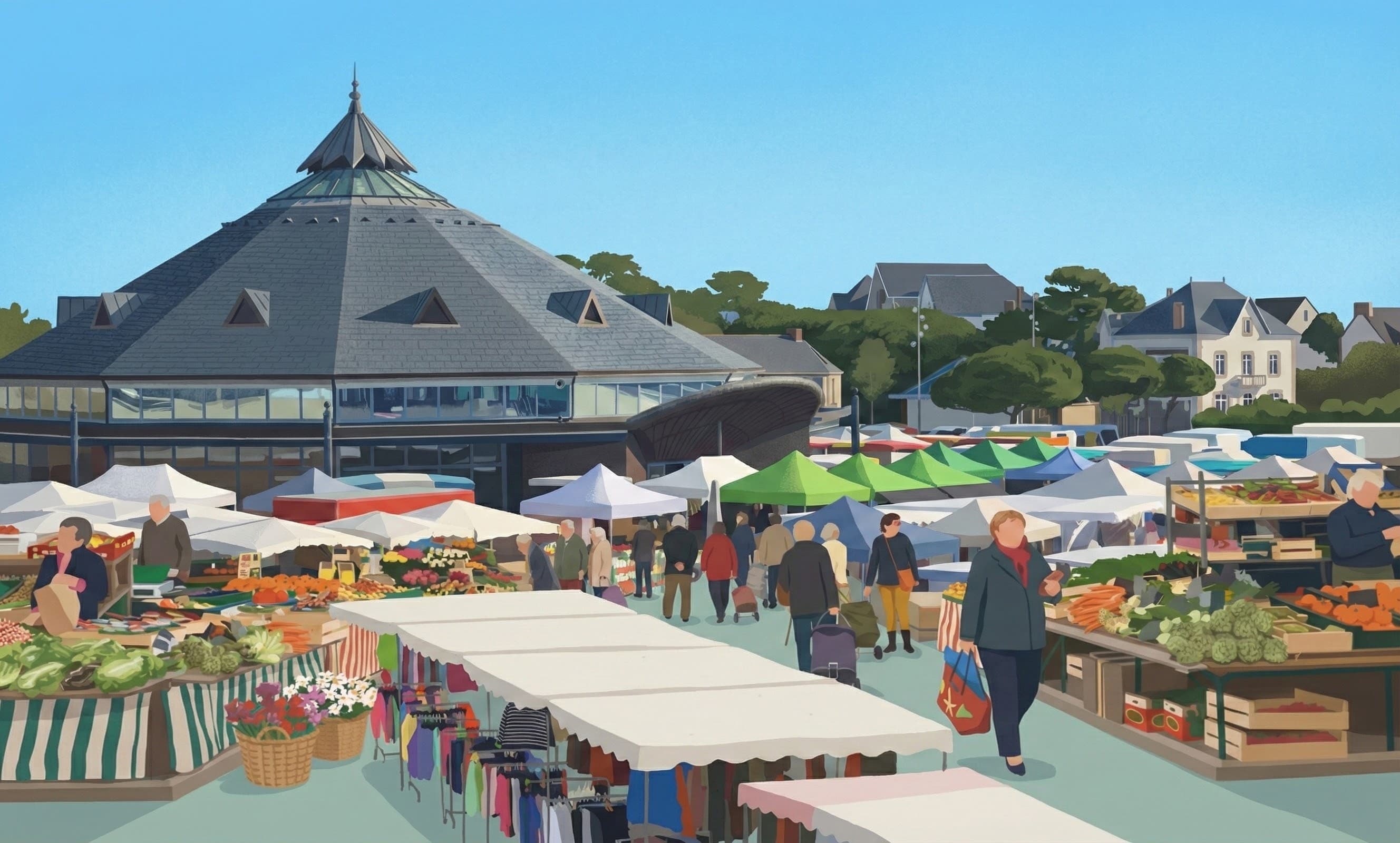 Marché de Pornichet