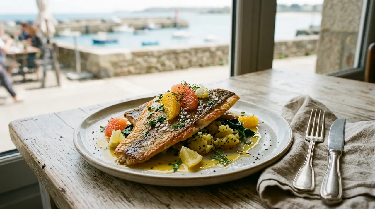 Filets de saint-pierre poêlés aux agrumes